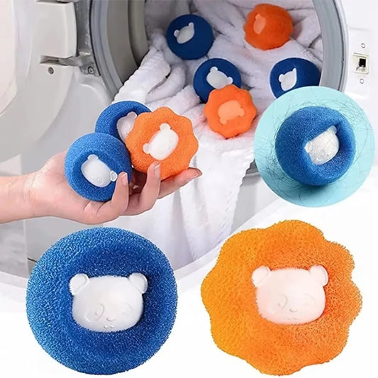 Pet Hair Remover Balls for Washing Machine – Reusable Dog & Cat Fur Catcher for Laundry & Dryer
